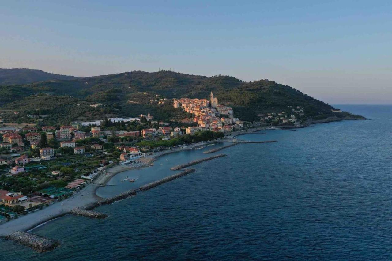 Incanto Sul Mare Con Enorme Terrazza E Piscina Черво Экстерьер фото