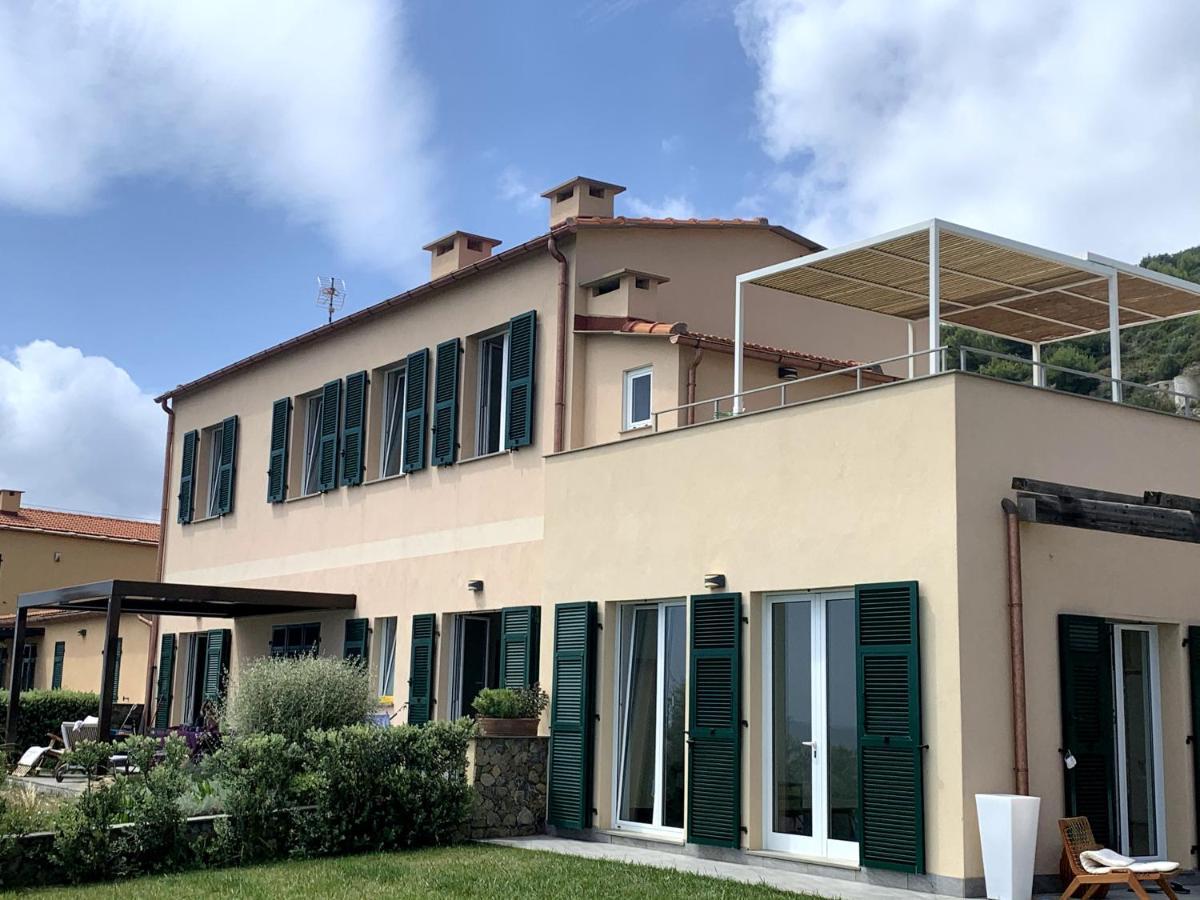 Incanto Sul Mare Con Enorme Terrazza E Piscina Черво Экстерьер фото